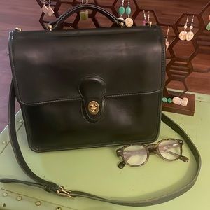 Vintage Coach leather mailbag